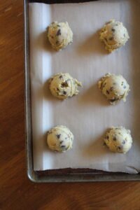 Cookie dough balls
