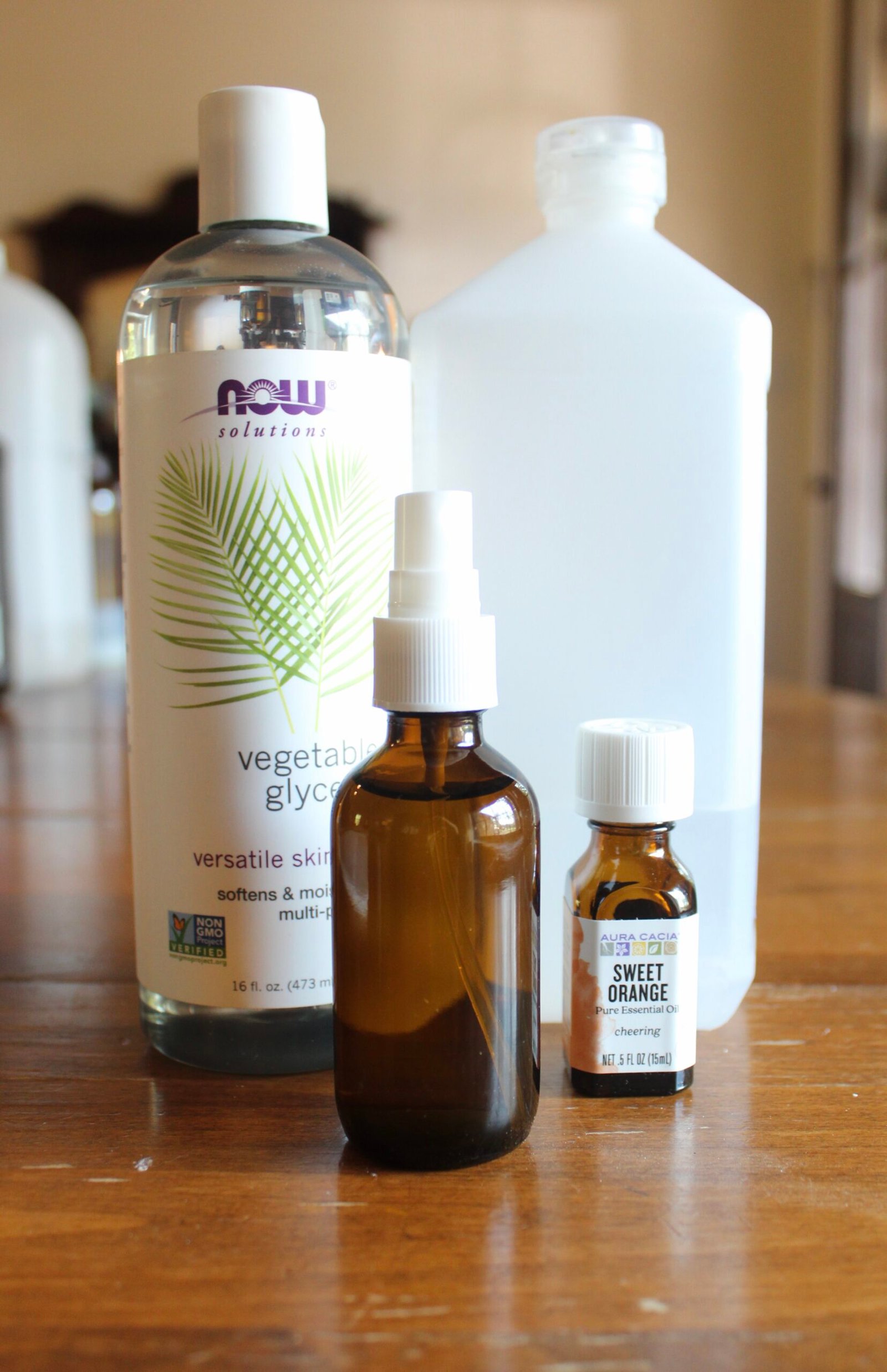 Hand sanitizer spray